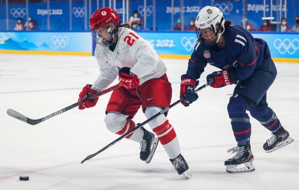 Женская сборная России проиграла команде США в матче хоккейного турнира на Олимпиаде